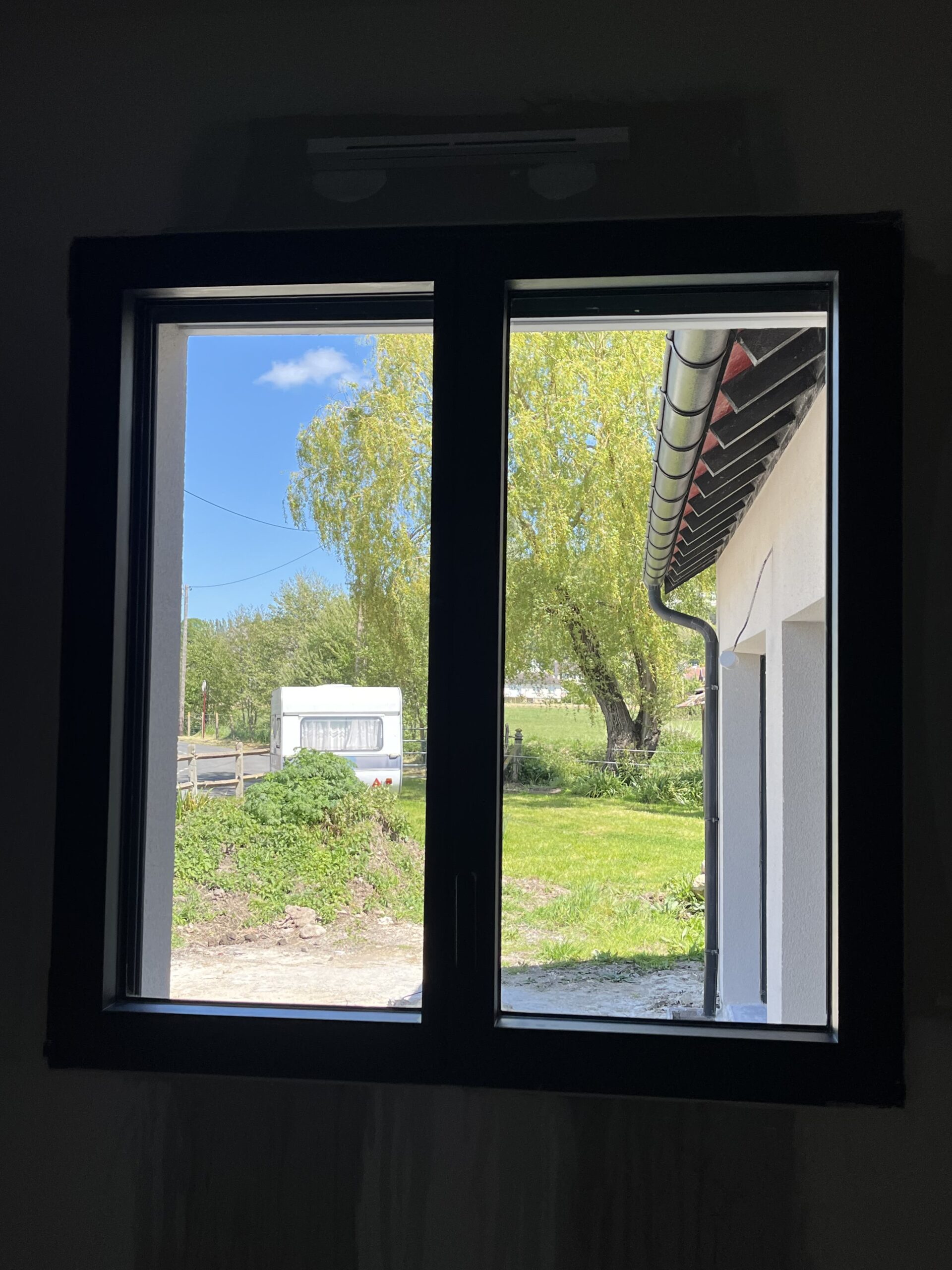 Surface après remise en état après chantier