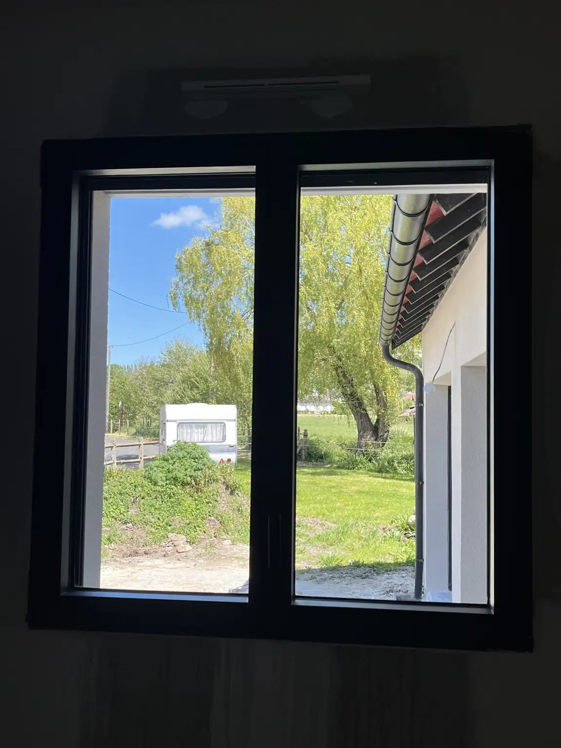 Surface après remise en état après chantier
