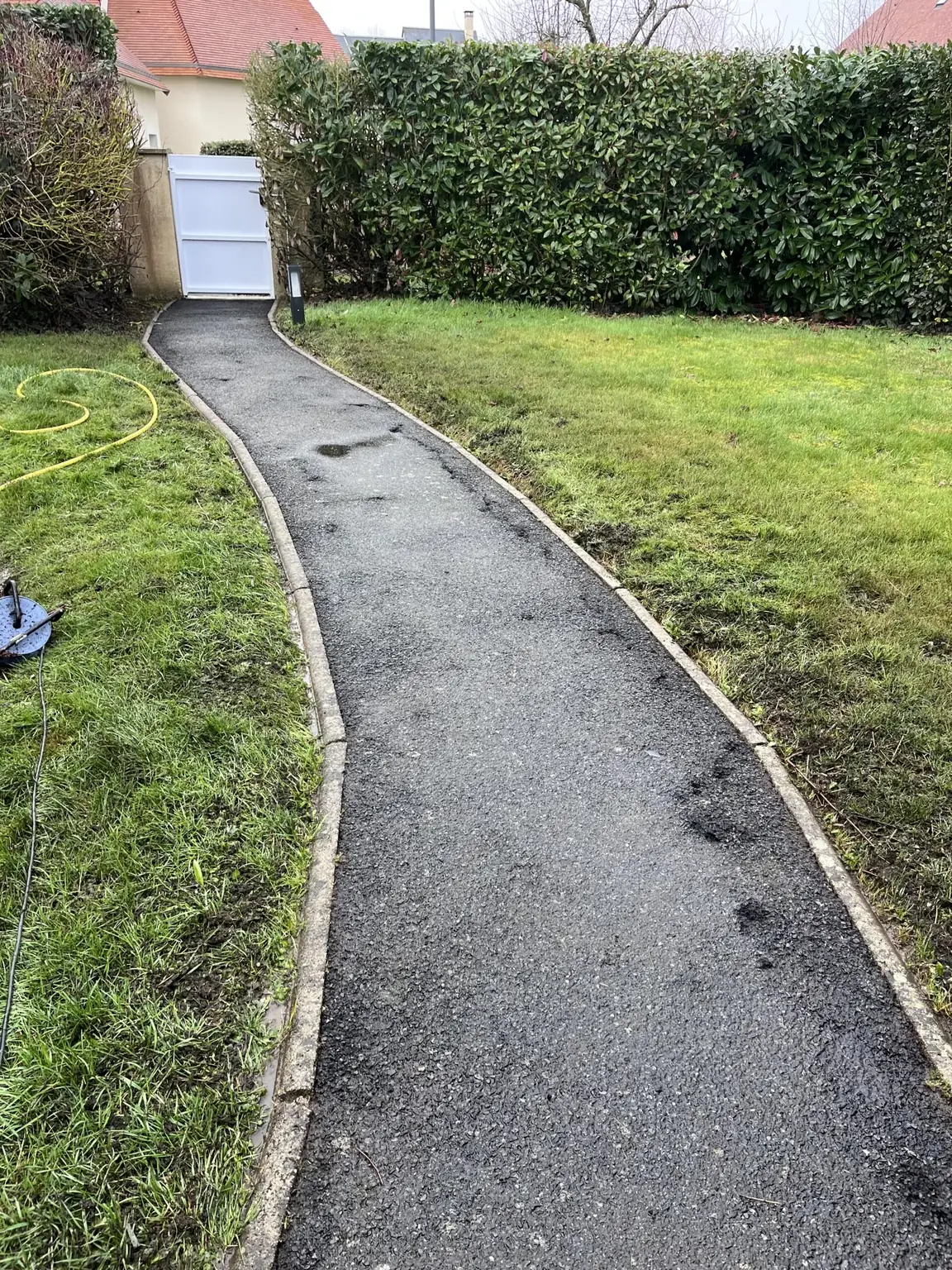 Même terrasse après nettoyage